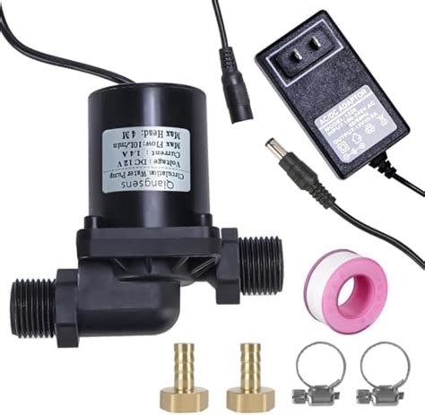 Bayite BYT A DC V Solar Hot Water Heater Circulation Pump With DC Power Supply Adapter Low