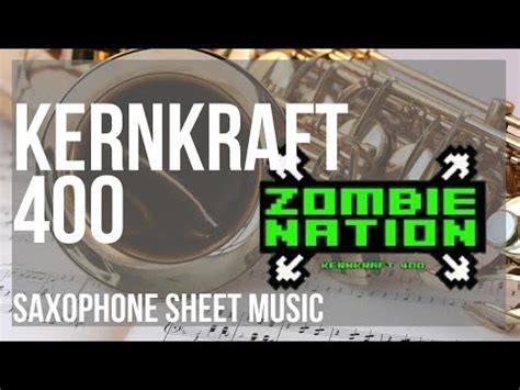 Alto Sax Sheet Music How To Play Kernkraft By Zombie Nation Youtube