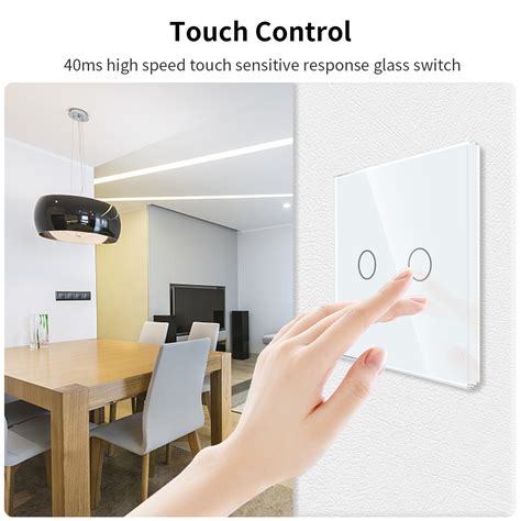 Bingoelec Eu Gang Tuya Smart Switch Light Alexa Voice Control