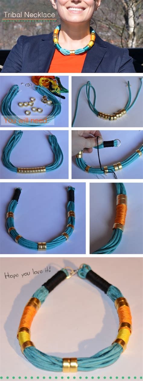 Easy Diy Necklace Tutorials