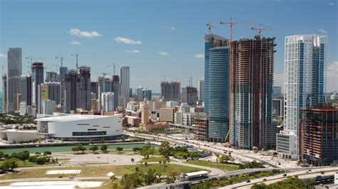 Fresh skyscrapers in Miami wallpaper - World wallpapers - #50078