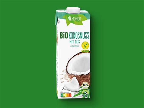 Vemondo Bio Kokos Reis Drink Kaufen LIDL