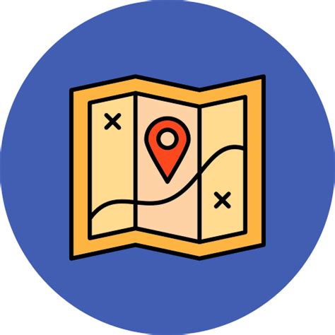 Mapa Iconos Gratis De Mapas Y Ubicación