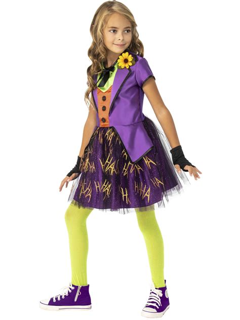 DC Super Villains: Joker Girl Costume - Walmart.com