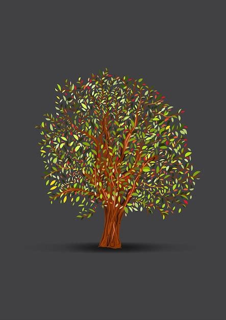 Premium Vector Apple Tree