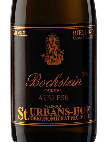 Weingut Nik Weis St Urbans Hof Ockfener Bockstein Riesling Auslese