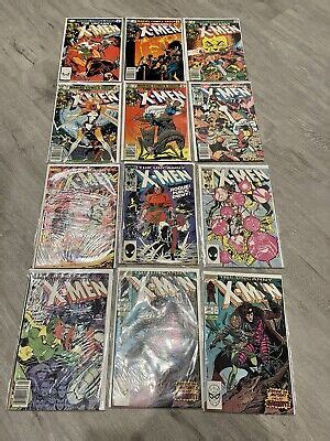 Marvel Comics Uncanny X Men Lot Of 12 Comic Book 158 159 161 164