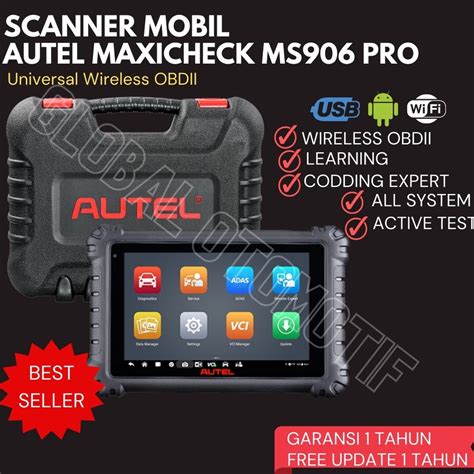 Jual Scanner Mobil Universal AUTEL MaxiSys MS906Pro Scaner Mobil