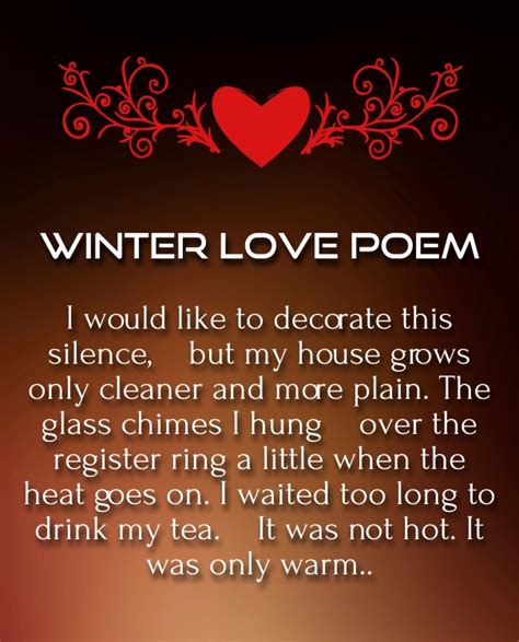 20 December Love Quotes & Poems for Romantic Winter