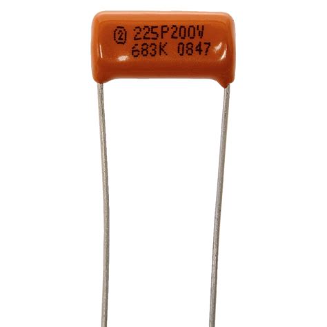 Capacitor Sprague Orange Drop 0 068uf 200v Single Coil USA American