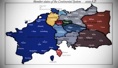 Continental System in 2021 (no lore) : r/imaginarymaps