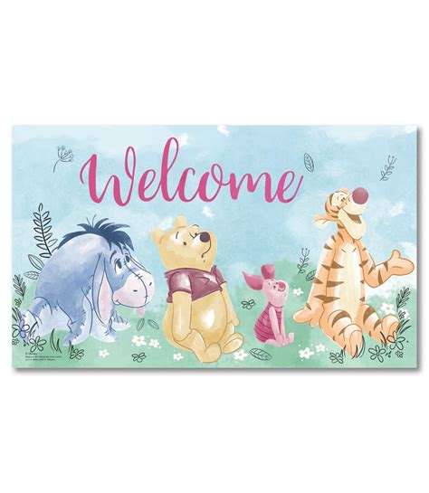 Buy Winnie The Pooh Welcome Doormat Spring Everyday Flagology