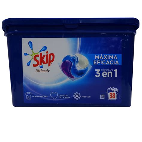 Skip Detergente En C Psulas U Ultimate En Maxima Eficacia