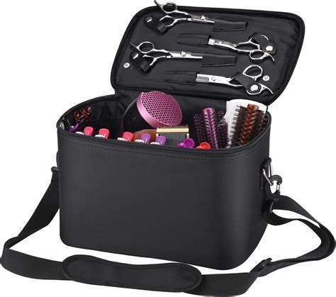 Noverlife Large Capacity Barber Carrying Case With Shoulder Strap