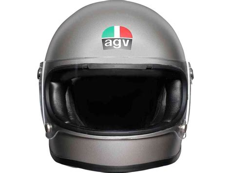 Купить Мотошлем AGV X3000 Solid matt light grey - цена 48990 ₽ в Москве