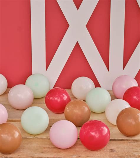 Mini Luftballons Luftballons Dekoration Pink Dots Partystore