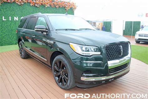 2022 Lincoln Navigator L Black Label In Manhattan Green Live Gallery