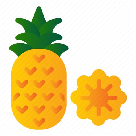 Food Fruit Healthy Pineapple Icon Download On Iconfinder