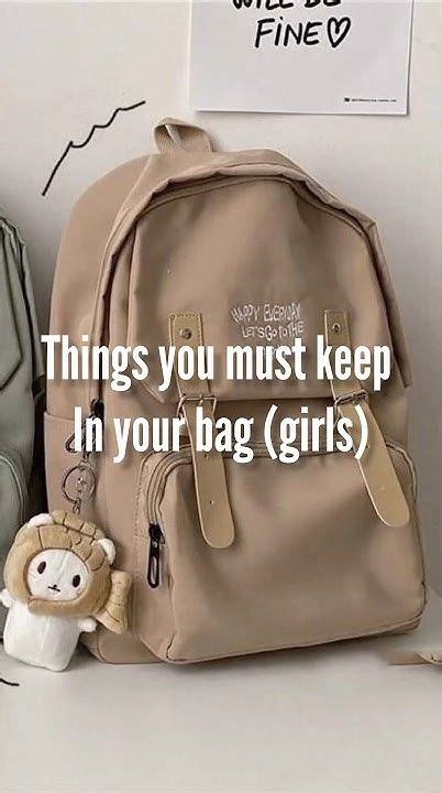 Things In Put Your Bag Aesthetic Shorts Aesthetic Girl Girls Bag