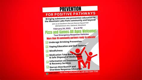 Prevention For Positive Pathways Prevention Education Fair Scheduled