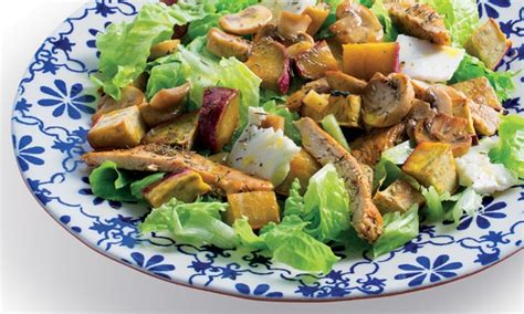 Salada De Frango Com Batata Doce Receitas Pingo Doce