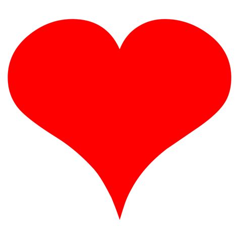 Red Heart Symbol on Transparent Background 18868335 PNG