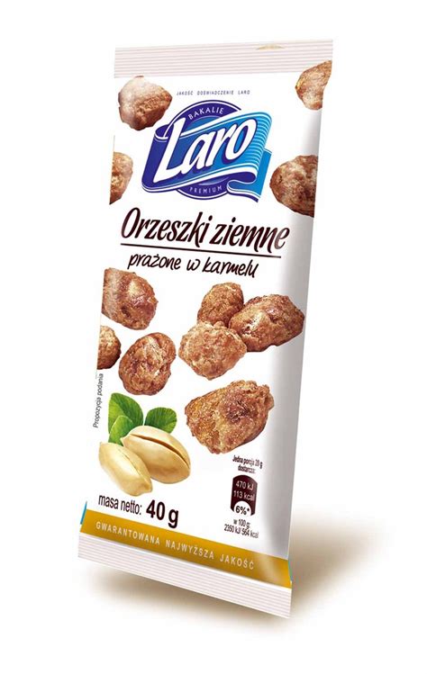 Laro Orzeszki Ziemne Pra One W Karmelu Snack G Laro Sklep