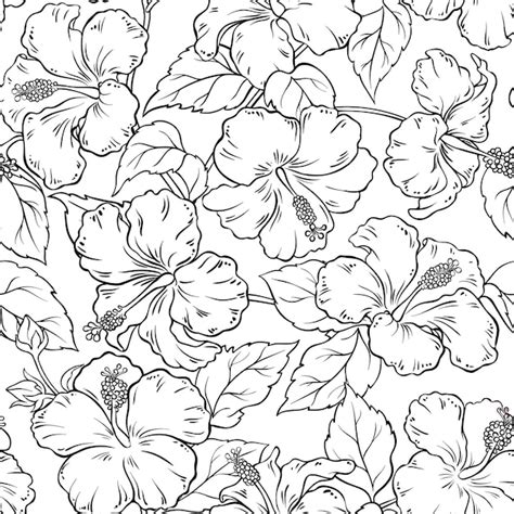 Hibiscus Pattern