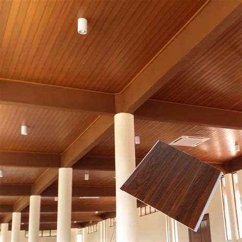 Matte Brown Pvc Ceiling Panel Thickness Mm At Rs Square Feet