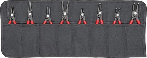 Knipex 00 19 58 V02 Tools 8 Piece Precision Circlip Pliers Set