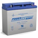 Power Sonic 12 Volt 18 Ah Nut And Bolt Terminal Sealed Lead Acid SLA