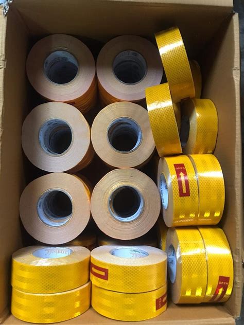 Plastic Yellow Retro Reflective Tape For Vehicles At Rs Roll In Indore