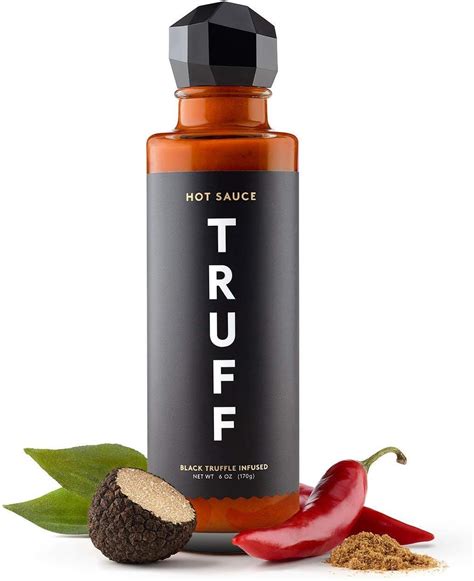 Truff Hot Sauce Gourmet Hot Sauce With Ripe Chilli Peppers Black