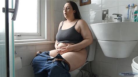 BBW Toilet Farts WMV Fishnethousepet Clips4sale