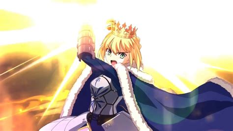 【fgo】altria Pendragon Saber 2nd Animation Renewal Demonstration【fate