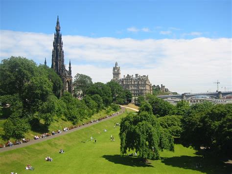 Edinburgh, Scotland, Princes Street Gardens