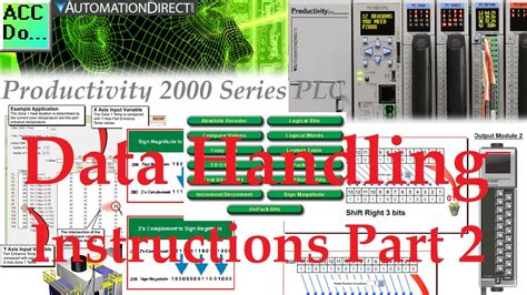 Productivity 2000 Plc Data Handling Instructions Part 2 Youtube