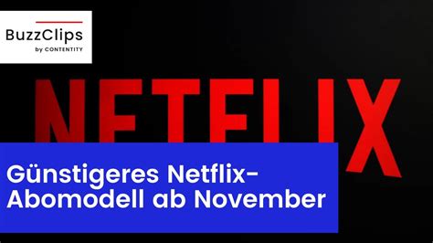 Netflix Bald Verg Nstigtes Basis Abo Mit Werbung Youtube