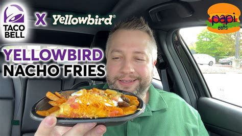 New Taco Bell Yellowbird Nacho Fries Review Youtube