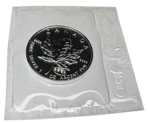 Kanada Dollars Oz Silber Maple Leaf Privy Millenium Feuerwerk