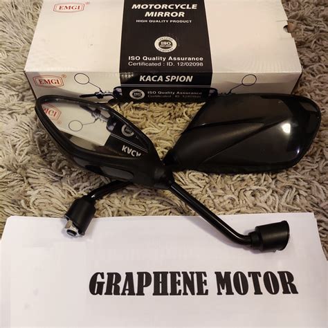 Jual Spion Motor Honda Supra X 125 High Quality Asli EMGI Kaca Cembung