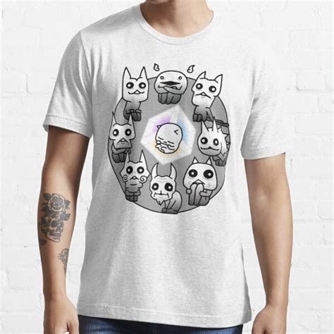 Battle Cats Nekoluga Mural Sticker T Shirt By Selinaykaya Redbubble