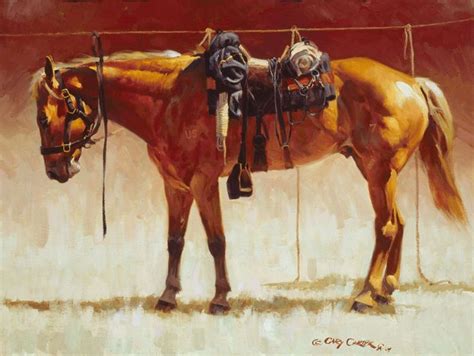 The Picket Line Gary Carter Western Artist Western Paintings