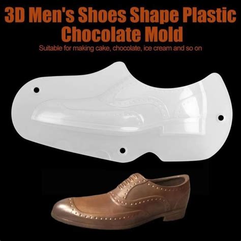 Moules À Chocolat En Silicone 3D Hommes Chaussures Forme Gâteau Moule