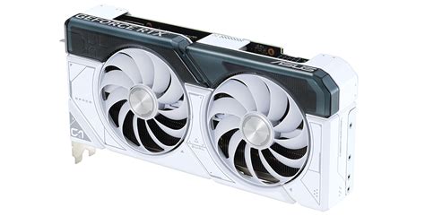 ASUS Dual GeForce RTX 4070 White OC Edition 12GB GDDR6X Graphics