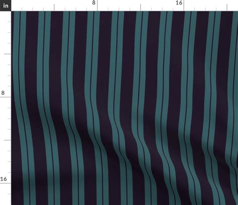 Victorian Stripe In Thalocyanin And Fabric Spoonflower