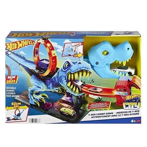 Pista Hot Wheels City T Rex Devorador Mattel Pistas Magazine Luiza