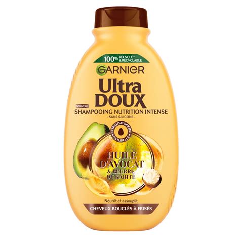 ULTRA DOUX Shampooing Nutrition Intense Huile D Avocat Et Beurre De