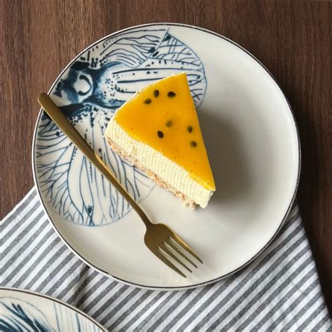 Porción Cheescake Keto Maracuyá Natutivo I Tortas y Postres Saludable