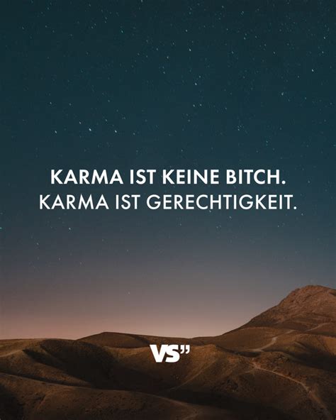 Karma Ist Keine Bitch Karma Ist Gerechtigkeit Visual Statements